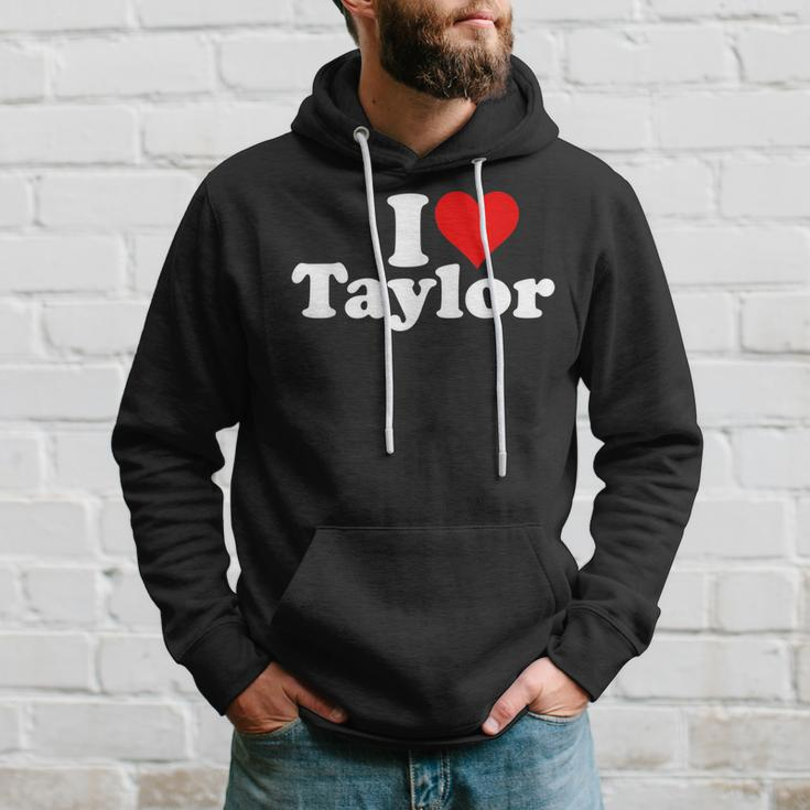 I Heart Love Taylor Hoodie Gifts for Him