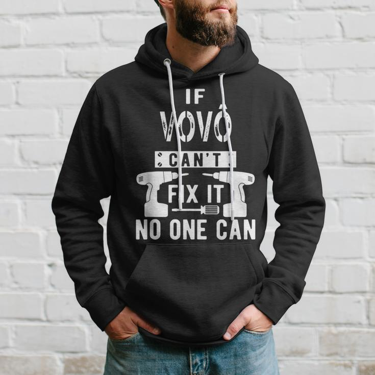 If Vovô Cant Fix It No One Can Portuguese Brazilian Grandpa Gift For Mens Hoodie Gifts for Him