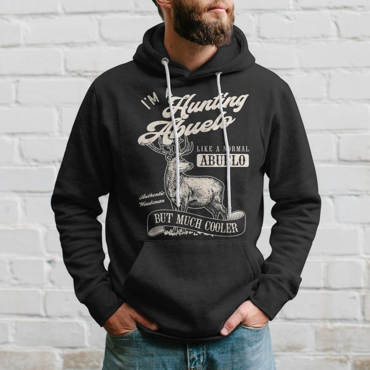 Im A Hunting Abuelo Spanish Grandpa Fathers Day Gift Gift For Mens Hoodie Gifts for Him