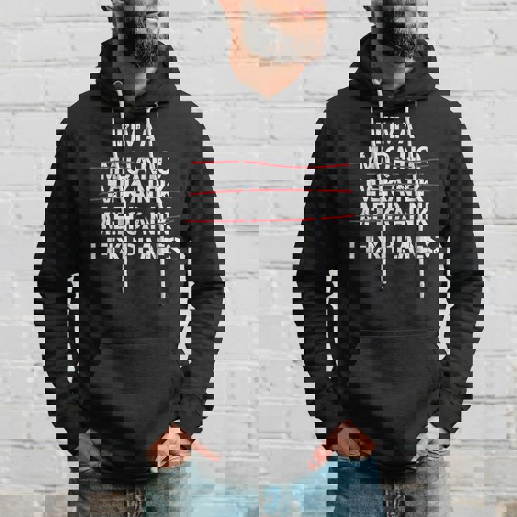 Im A Mechanic I Fix Planes Funny Aircraft Mechanic Hoodie Gifts for Him