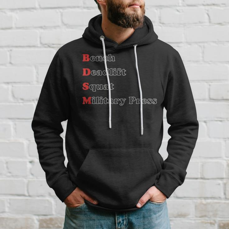 Im Into Bdsm Bench Squat Deadlift Military Press Hoodie Gifts for Him