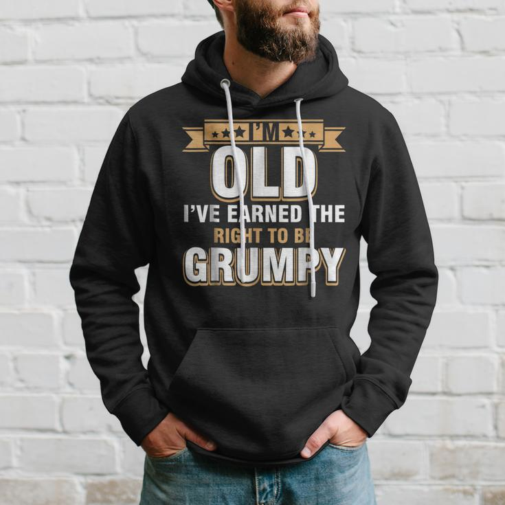 Im Old Ive Earned The Right To Be GrumpyHoodie Gifts for Him