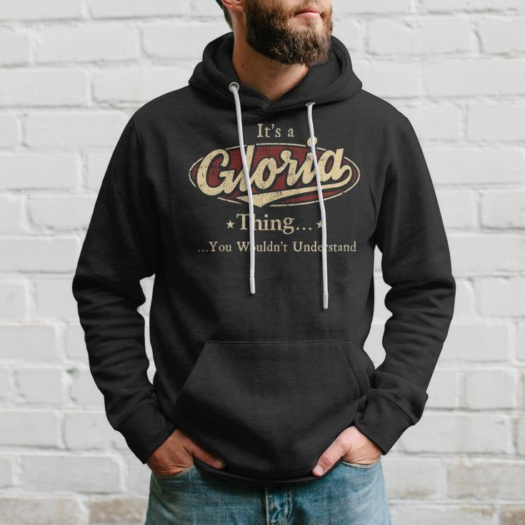 Its A Gloria Thing You Wouldnt Understand Personalized Name Gifts With Name Printed Gloria Hoodie Gifts for Him