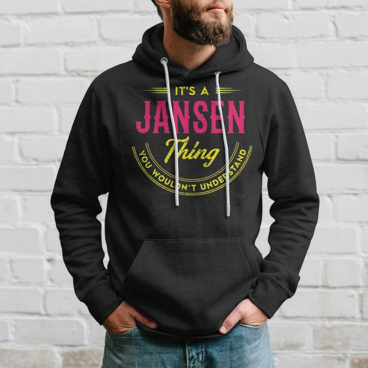 Its A Jansen Thing You Wouldnt Understand Shirt Personalized Name Gifts With Name Printed Jansen Hoodie Gifts for Him