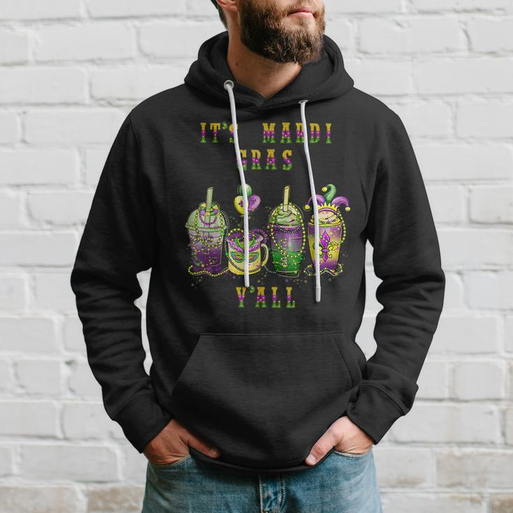Its Mardi Gras Yall Bourbon Street Party New Orleans Hoodie Gifts for Him