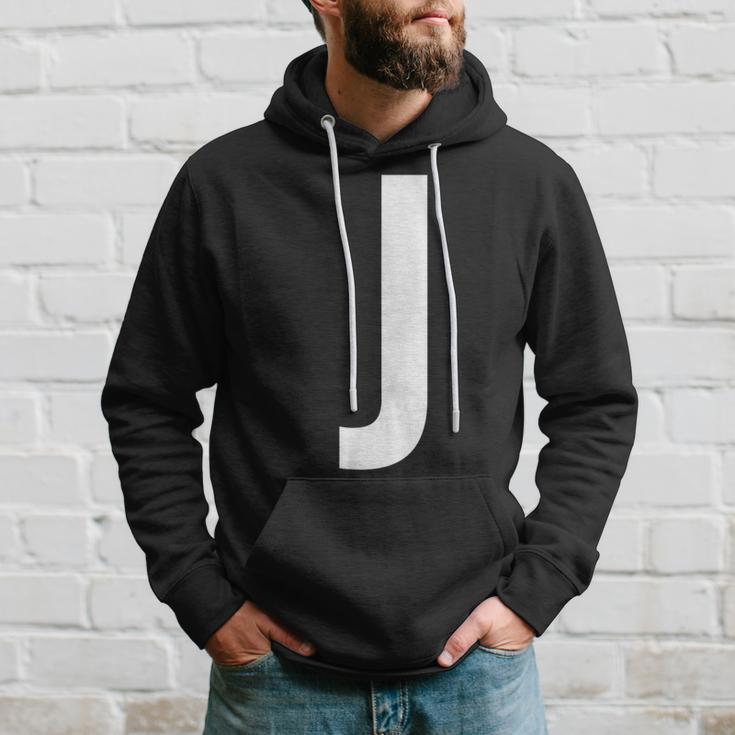 J Buchstabe Zahl Symbol Alphabet Initiale Hoodie Geschenke für Ihn