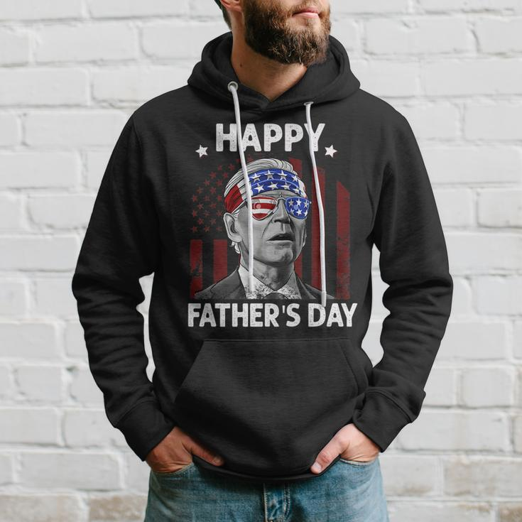 Joe Biden Happy Fathers Day For Funny 4Th Of July  Hoodie Gifts for Him