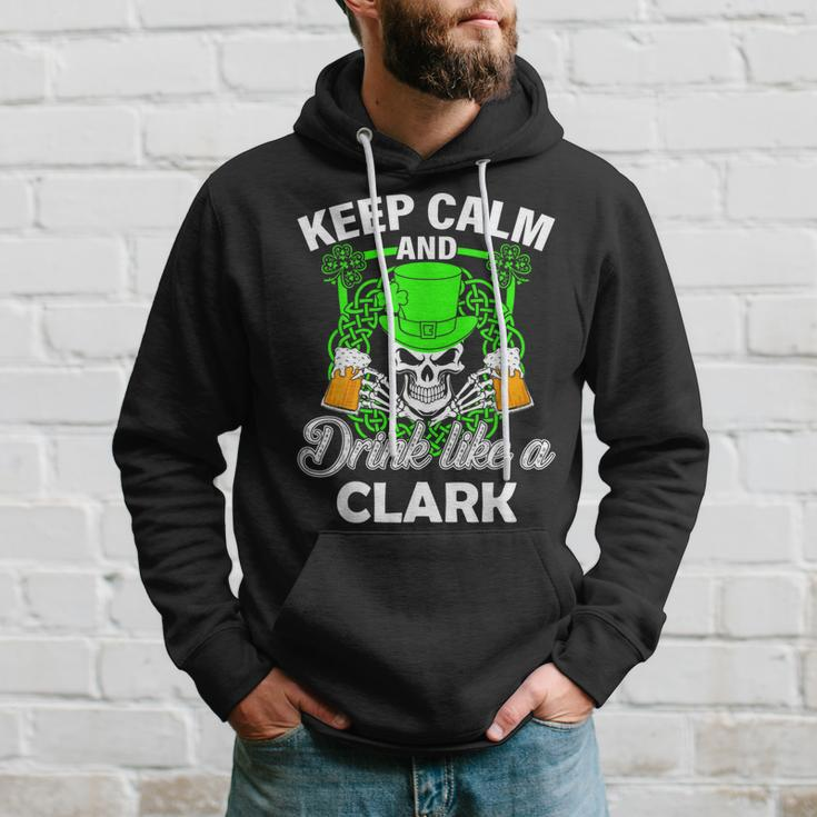 Keep Calm And Drink Like A Clark St Patricks Day Lucky Hoodie Gifts for Him