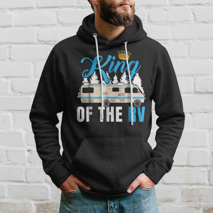 King Of The Rv Camper Rv Owner Funny GiftFor Dad Hoodie Gifts for Him