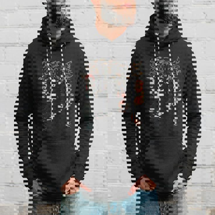 Kitties Black Rare Spit Hoodie Gifts for Him