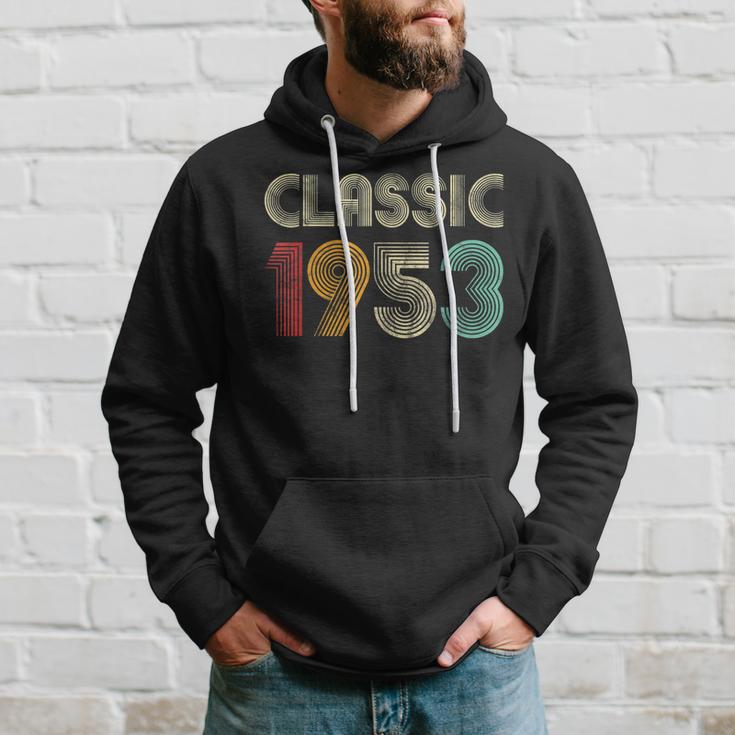 Klassisch 1953 Vintage 70 Geburtstag Geschenk Classic Hoodie Geschenke für Ihn