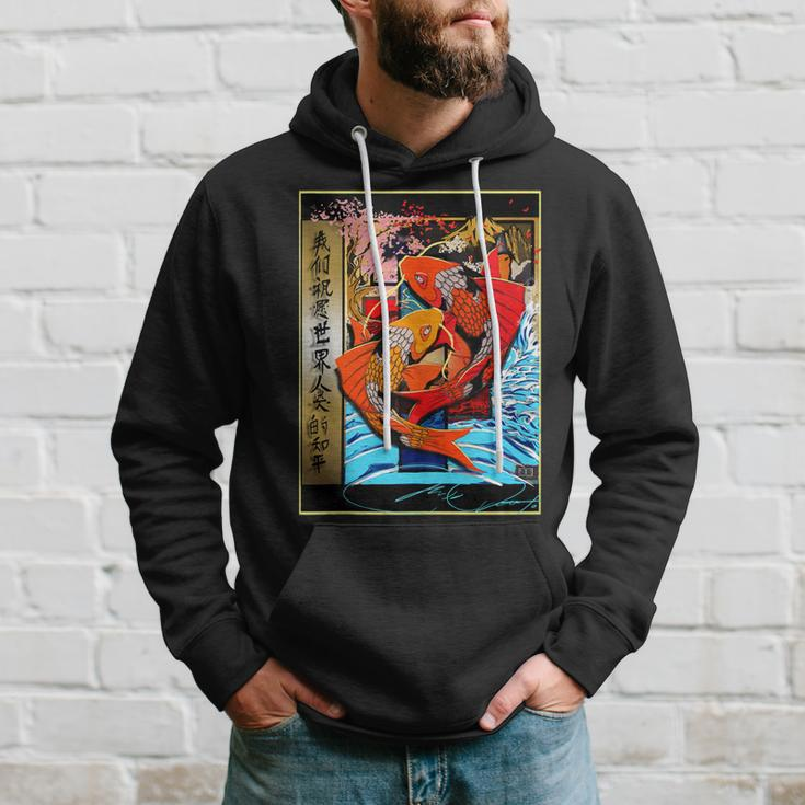 Koi Fish By Micah_Moto Hoodie Gifts for Him