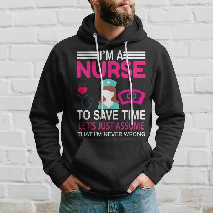 Krankenschwester Hoodie: Zeitersparnis für Medizinisches Personal Geschenke für Ihn