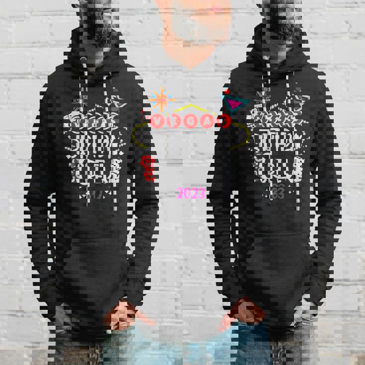 Las Vegas Birthday - Las Vegas 2023 - Vegas Birthday Crew Hoodie Gifts for Him
