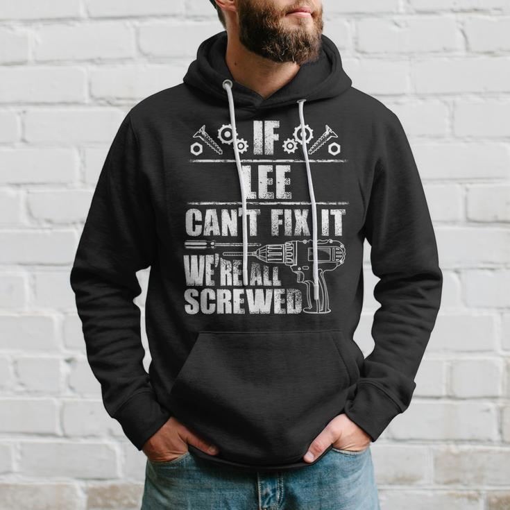 Lee Gift Name Fix It Funny Birthday Personalized Dad Idea Hoodie Gifts for Him
