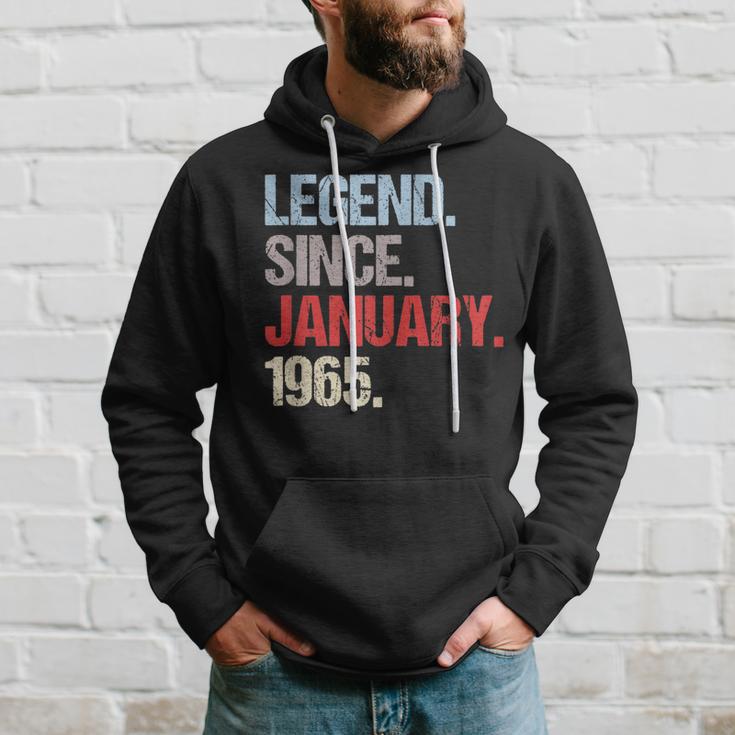 Legende Seit Januar 1965 Jahrgang Geburtstag Hoodie Geschenke für Ihn