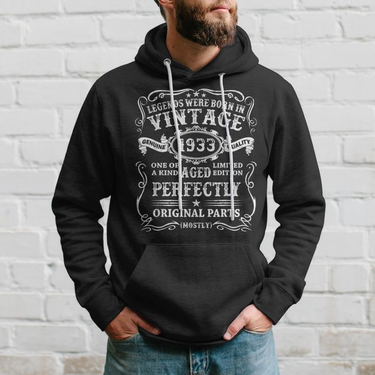 Legenden 1933 - Herren Hoodie zum 90. Geburtstag Geschenke für Ihn