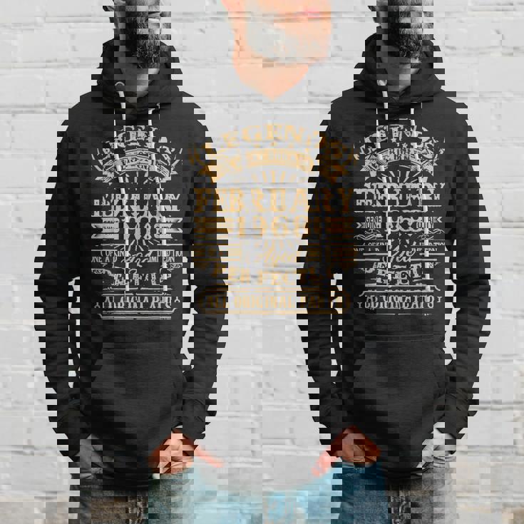 Legenden Februar 1968 - 55. Geburtstag Mann Hoodie, Jahrgang 1968 Geschenke für Ihn