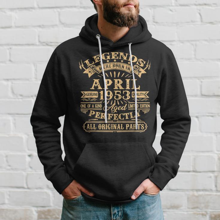 Legenden Wurden Im April 1953 Geschenk 70 Geburtstag Mann V3 Hoodie Geschenke für Ihn