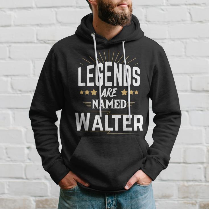 Legends Named Walter Hoodie, Personalisiert mit Sternenmuster Geschenke für Ihn