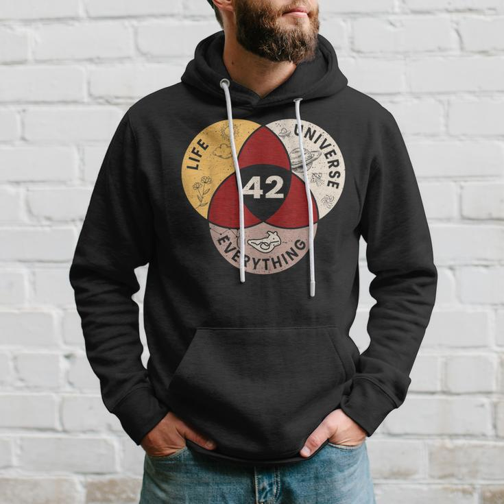 Life The Universe And Everything 42 Answer To Life Hoodie Gifts for Him