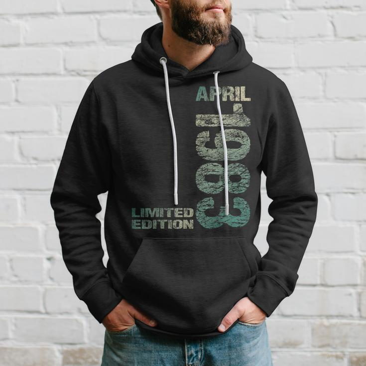 Limited Edition April 1983 40Th Birthday Born 1983 Hoodie Gifts for Him
