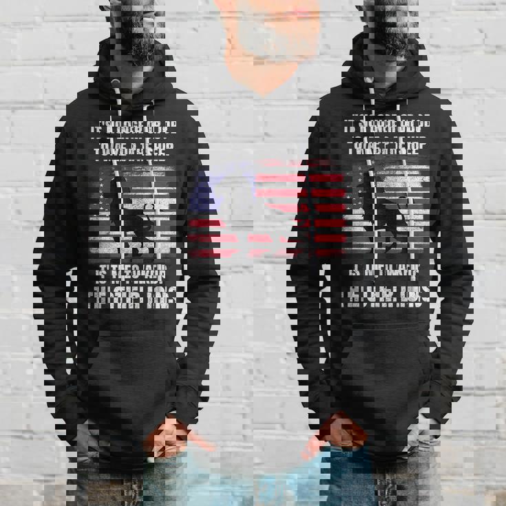 Lions Not Sheep No Longer Wake Up Sheep Wake Up Other Lions Hoodie Gifts for Him