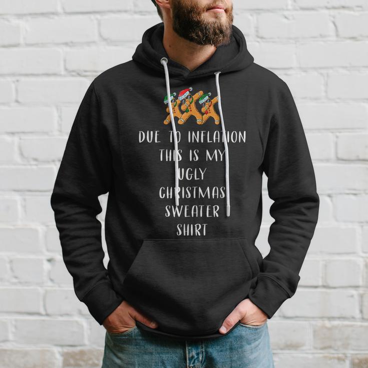 Lustiges Weihnachts-Hoodie mit witzigem Aufblasmotiv Geschenke für Ihn