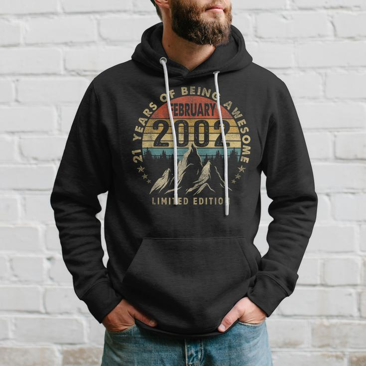 Made In February 2002 Limited Edition 21St Birthday Gifts Hoodie Gifts for Him