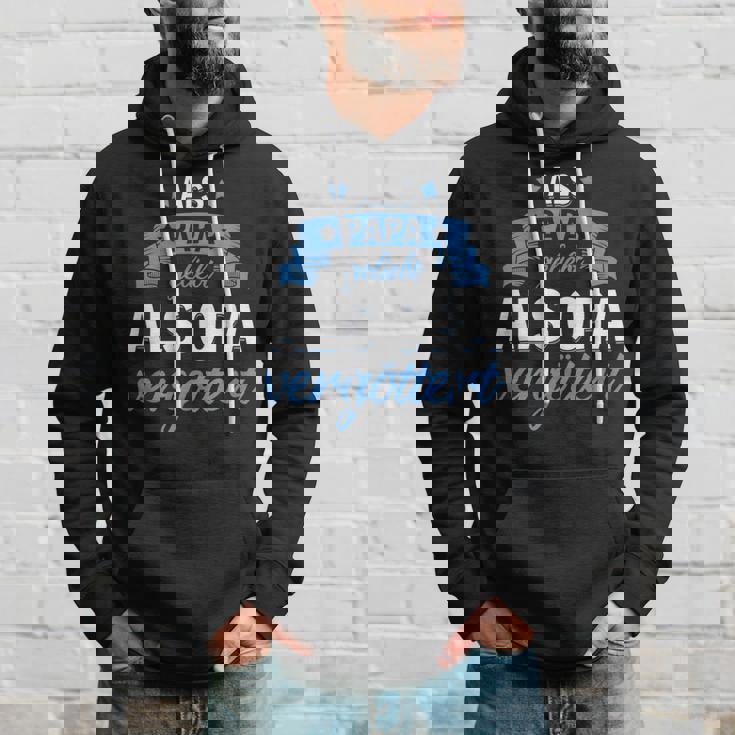 Mann Sohn Opa Vati Vater Als Papa Geliebt Als Opa Vergöttert Hoodie Geschenke für Ihn