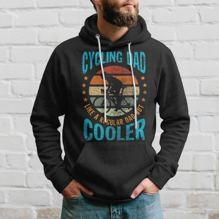 Mens Cycling Dad - Bike Rider Cyclist Fathers Day Vintage Gift Hoodie Gifts for Him