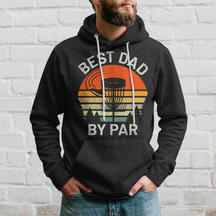 Mens Disc Golf Dad Best Dad By Par Fathers Day Disk Frisbee Hoodie Gifts for Him