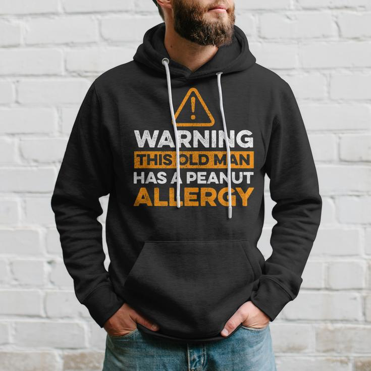 Mens Peanut Allergy Design For A Peanut Allergic Hoodie Gifts for Him