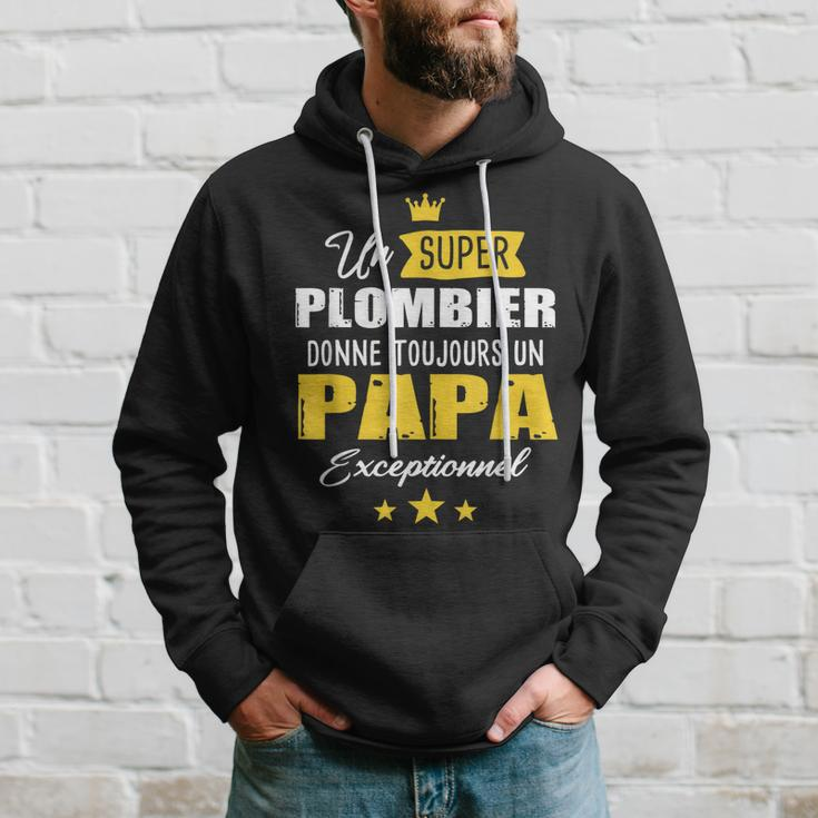 Mens Plumber Dad Fathers Day To Be Father Hoodie Gifts for Him