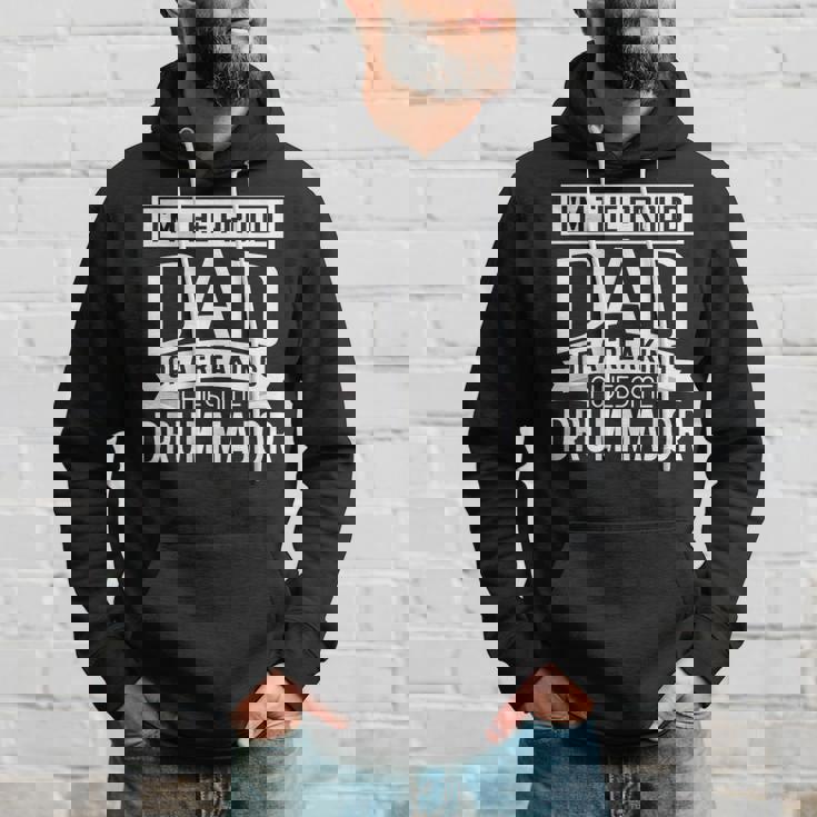 Mens Proud Dad Awesome Drum Major Marching Band Fathers Gift