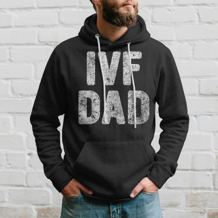 Mens Proud Ivf Dad Mens - Infertility Awareness Daddy Gift Hoodie Gifts for Him