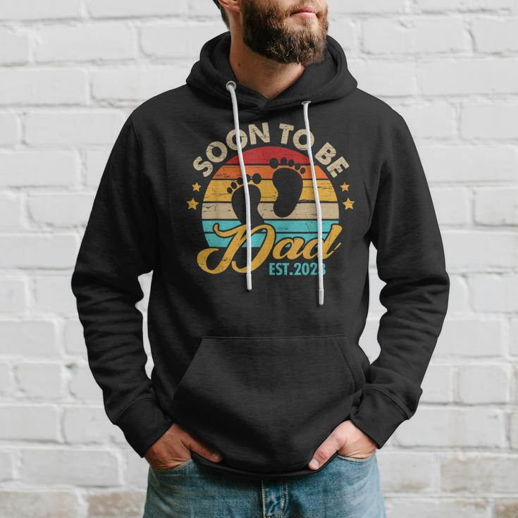 Mens Soon To Be Dad 2023 Fathers Day First Time Dad Pregnancy Hoodie Gifts for Him