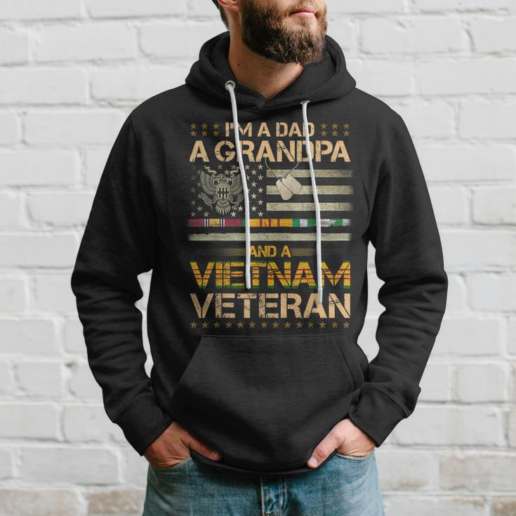 Mens Veterans Day Im A Dad A Grandpa And A Vietnam Veteran Hoodie Gifts for Him