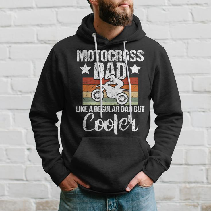 Mens Vintage Motocross Dad Dirt Bike Motocross Dirt Bike Hoodie Gifts for Him