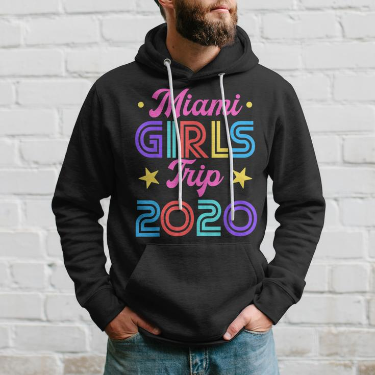 Miami Girls Trip 2020 Matching Squad Bachelorette Vacation Hoodie Gifts for Him
