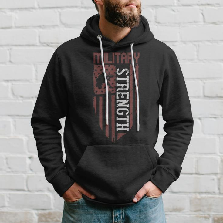 Military Strength Hoodie Gifts for Him