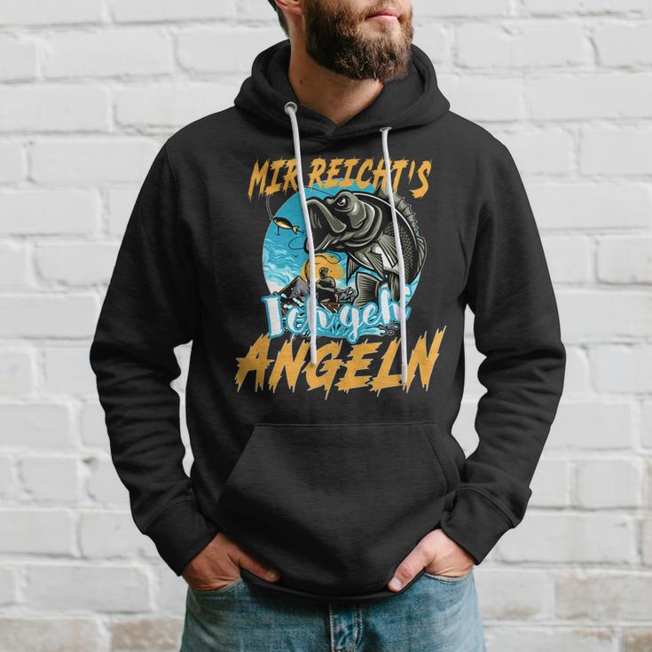 Mir Reichts Ich Geh Angeln Angel Angler Fischen Geschenk Hoodie Geschenke für Ihn