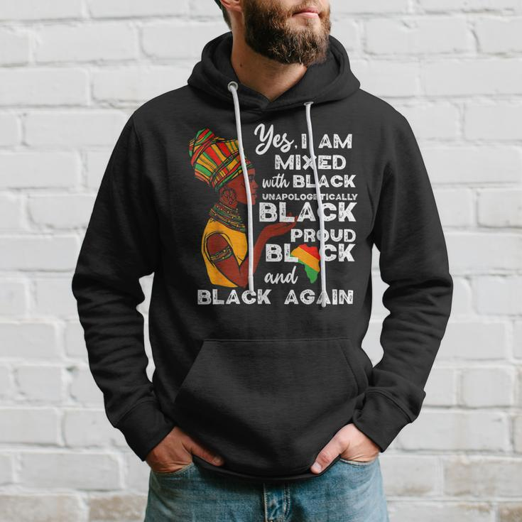 Mixed Unapologetically Proud Black Pride History Hoodie Gifts for Him