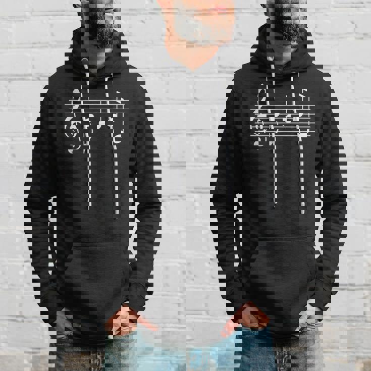 Music Babe Text In Treble Clef Musical Notes Men Hoodie Graphic Print Hooded Sweatshirt Gifts for Him