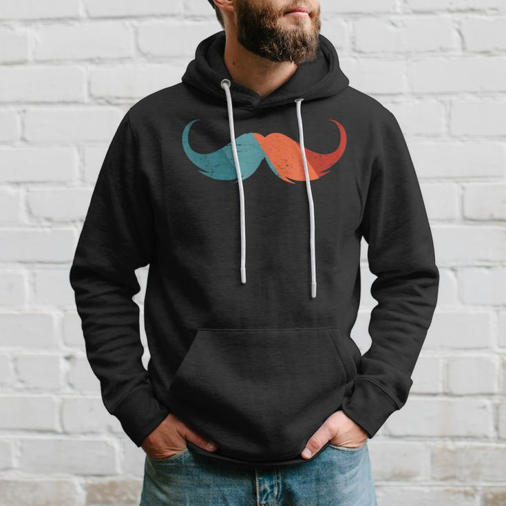 Mustache Retro Style Vintage Funny Mustache - Mustache Lover Hoodie Gifts for Him