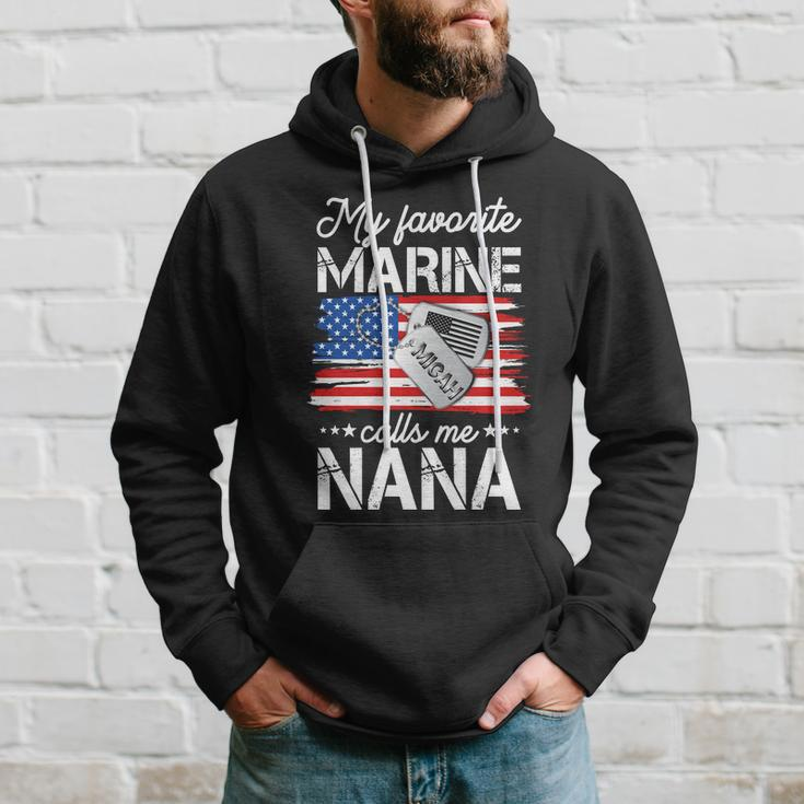 My Favorite Marine Calls Me Nana V2 Hoodie Gifts for Him