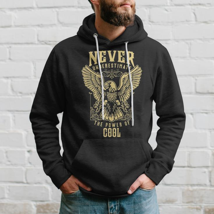 Never Underestimate The Power Of Cool Personalized Last Name Hoodie Gifts for Him