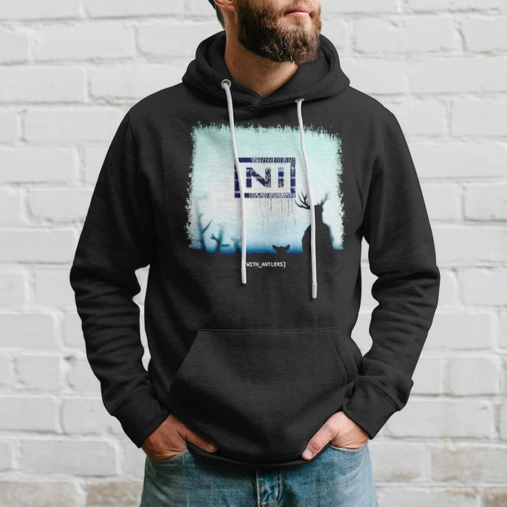 Ni With Antlers Hoodie Gifts for Him