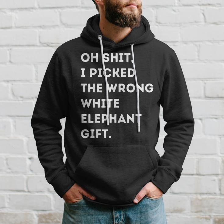 Oh Shit Funny White Elephant Gifts For Adults Under Hoodie Gifts for Him