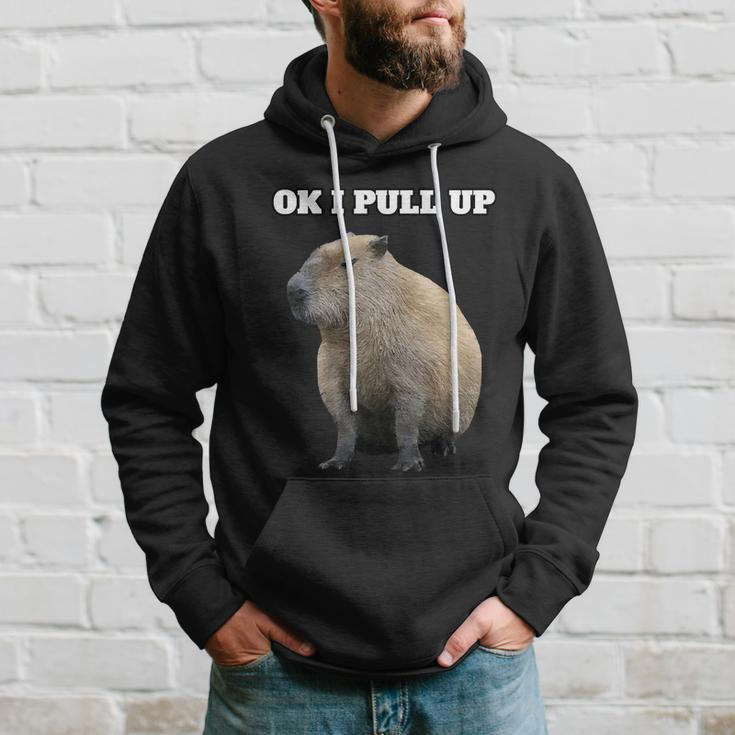 Ok I Pull Up Capybara V2 Hoodie Gifts for Him